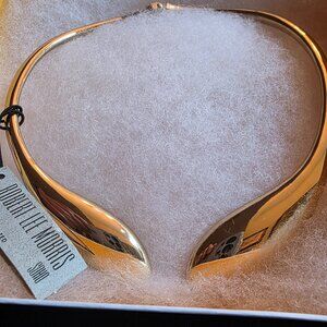 GOLD PLATED ROBERT LEE MORRIS CHOKERR